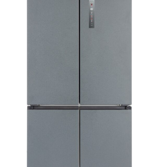 Silver Slot-in Cross Door Fridge